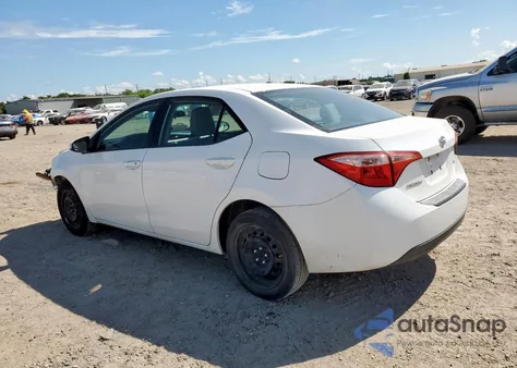 2019 Toyota Corolla L из США, поврежденный, VIN 2T1BURHE9KC163059